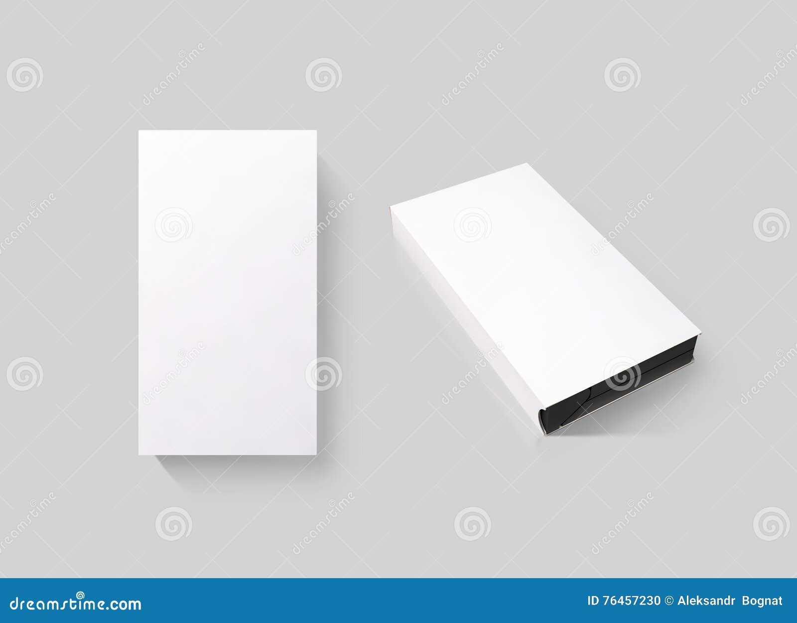 Download Blank White Cassette Tape Box Mockup Set, Isolated ...