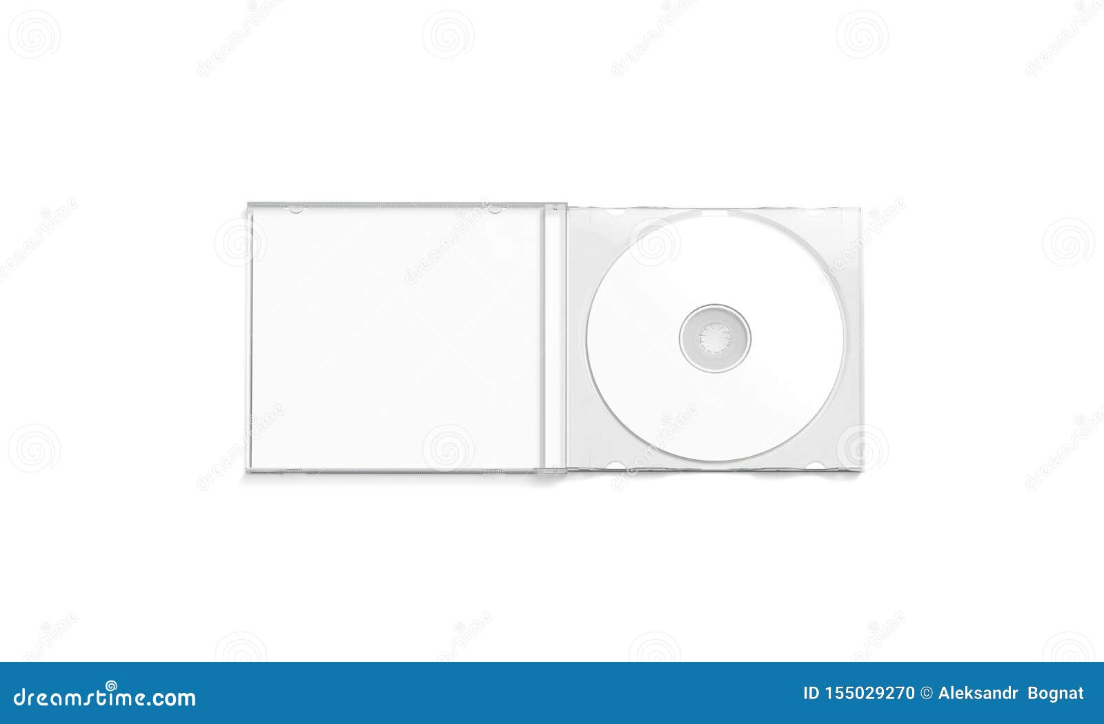 Download Blank White Cd Case Mockup Opened, Top View, Isolated ...