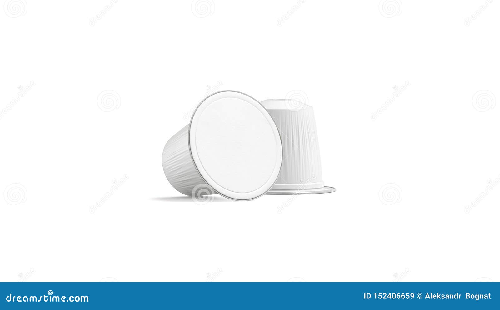 Download Blank White Coffee Capsule Box Mock Up Isolated Front View Stock Illustration Illustration Of Mockup Drink 152406659