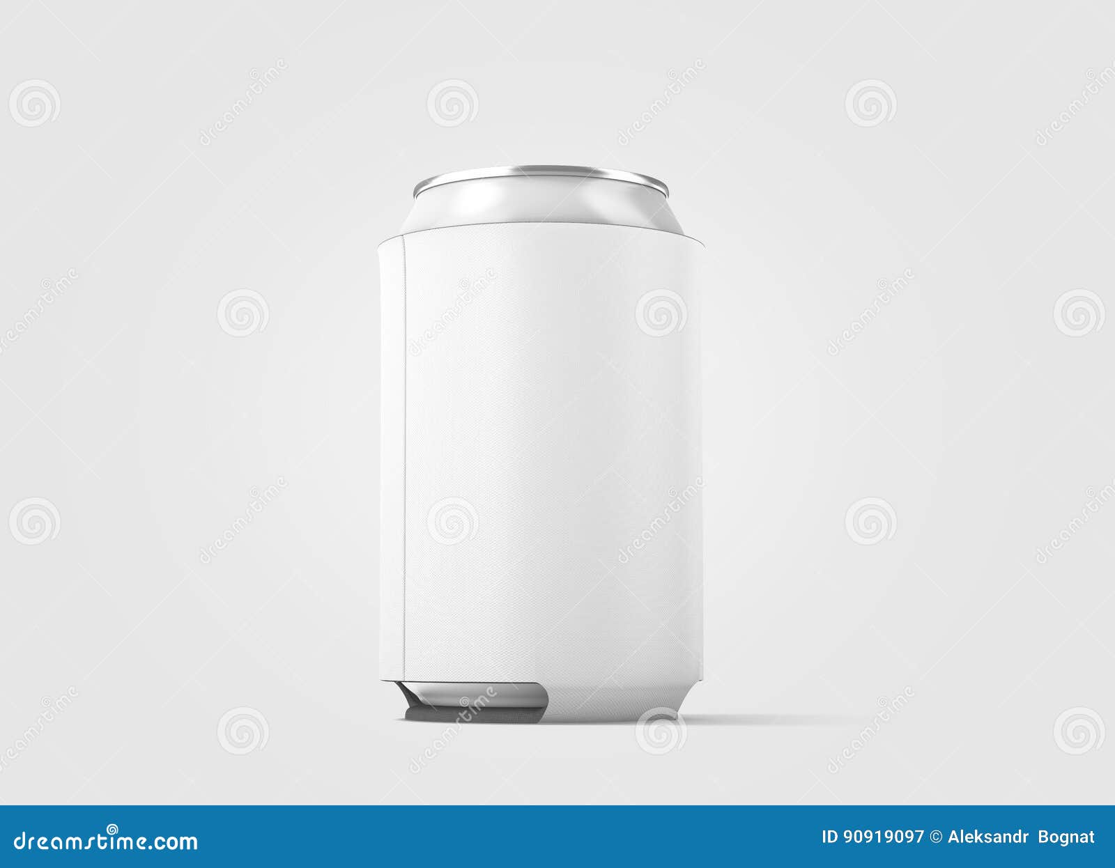 Download Blank White Collapsible Beer Can Koozie Mockup Isolated, Stock Image - Image of cool, isolated ...