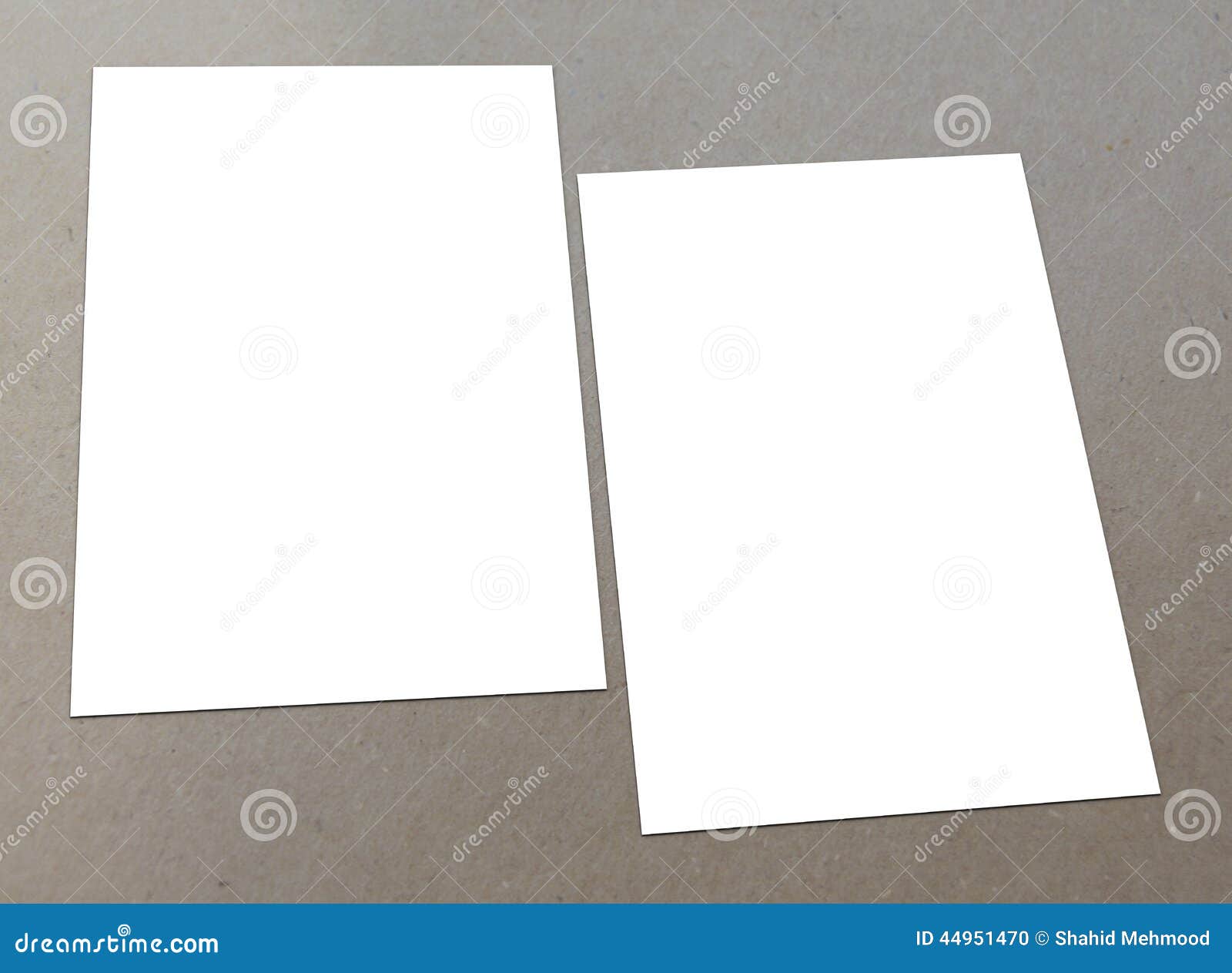 blank white flyer stock photo image of presentation blank flyer paper