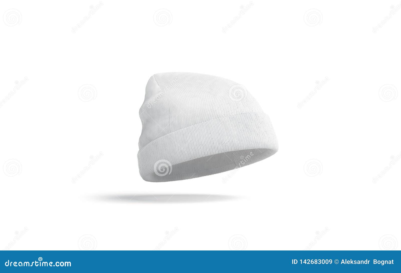 Download Blank White Knitted Beanie Mock Up, Isolated, Stock ...