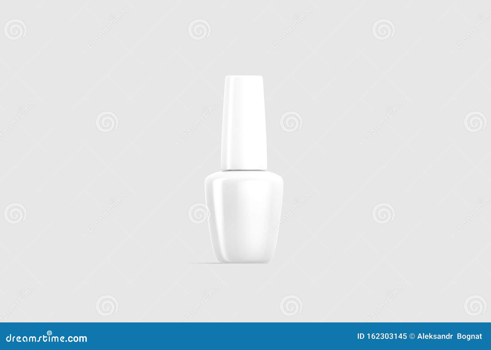 Download Blank White Nail Polish Bottle Mockup Isolated On Gray Background Stock Illustration Illustration Of Blank Hand 162303145