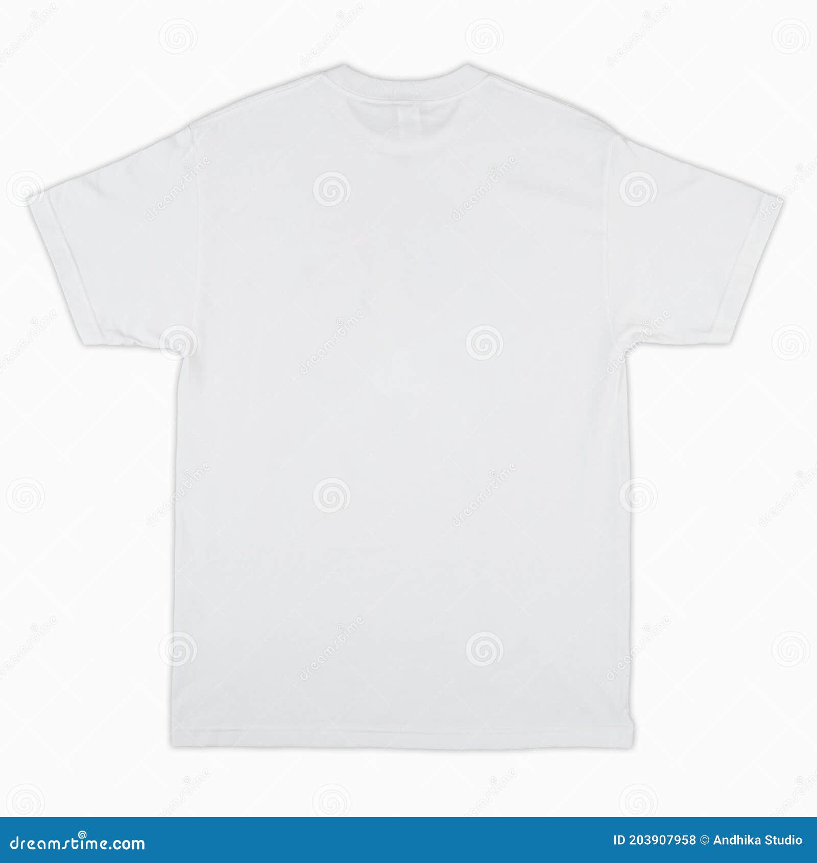 plain white shirt front