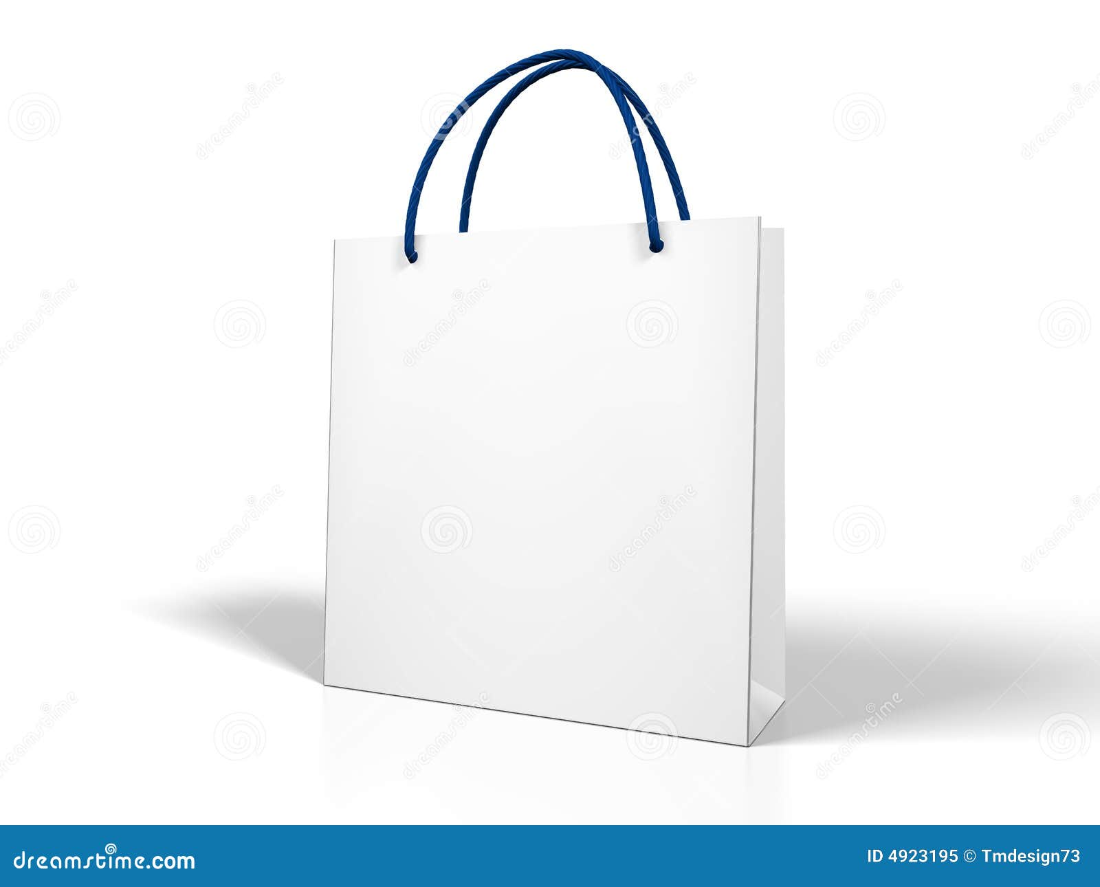 white shopping bag