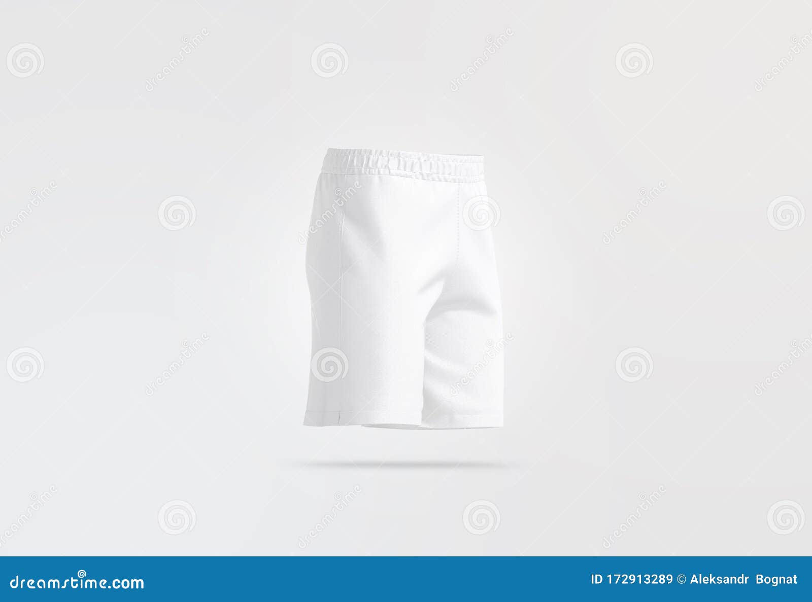 Download Blank White Soccer Shorts Mockup, Side View, Gray ...