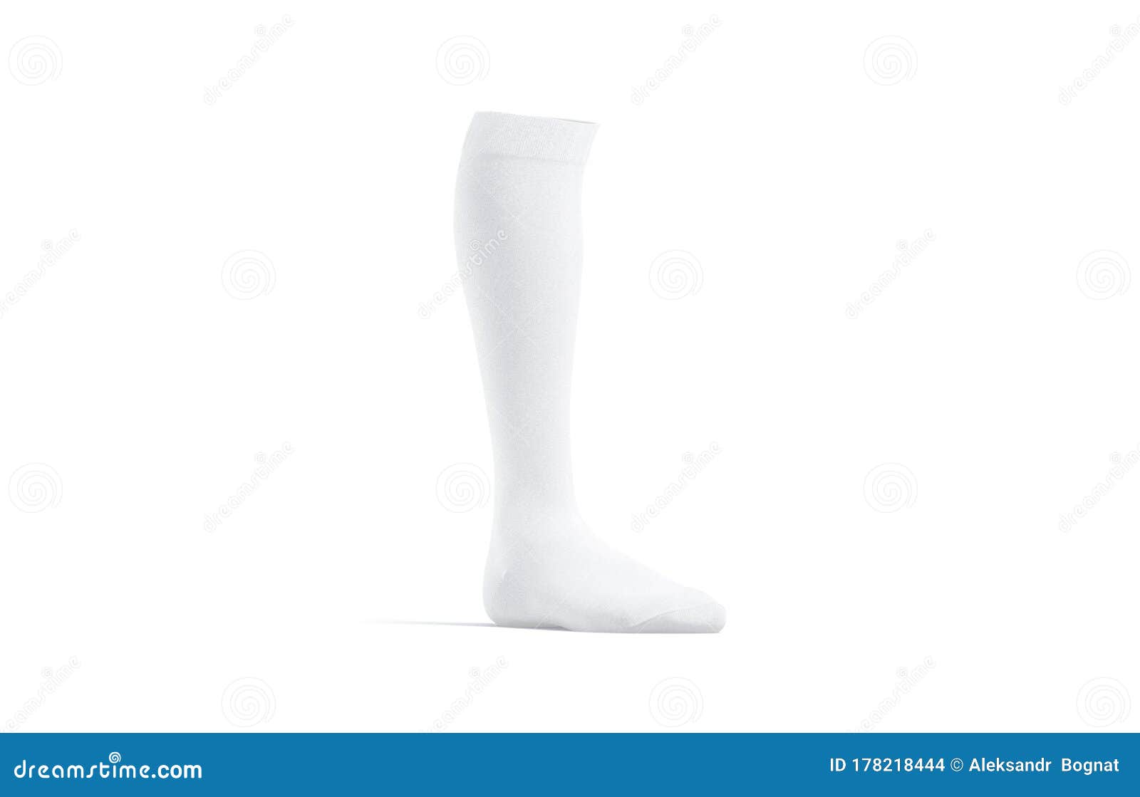 Download Blank White Soccer Socks Mock Up, Half-turned View Stock ...