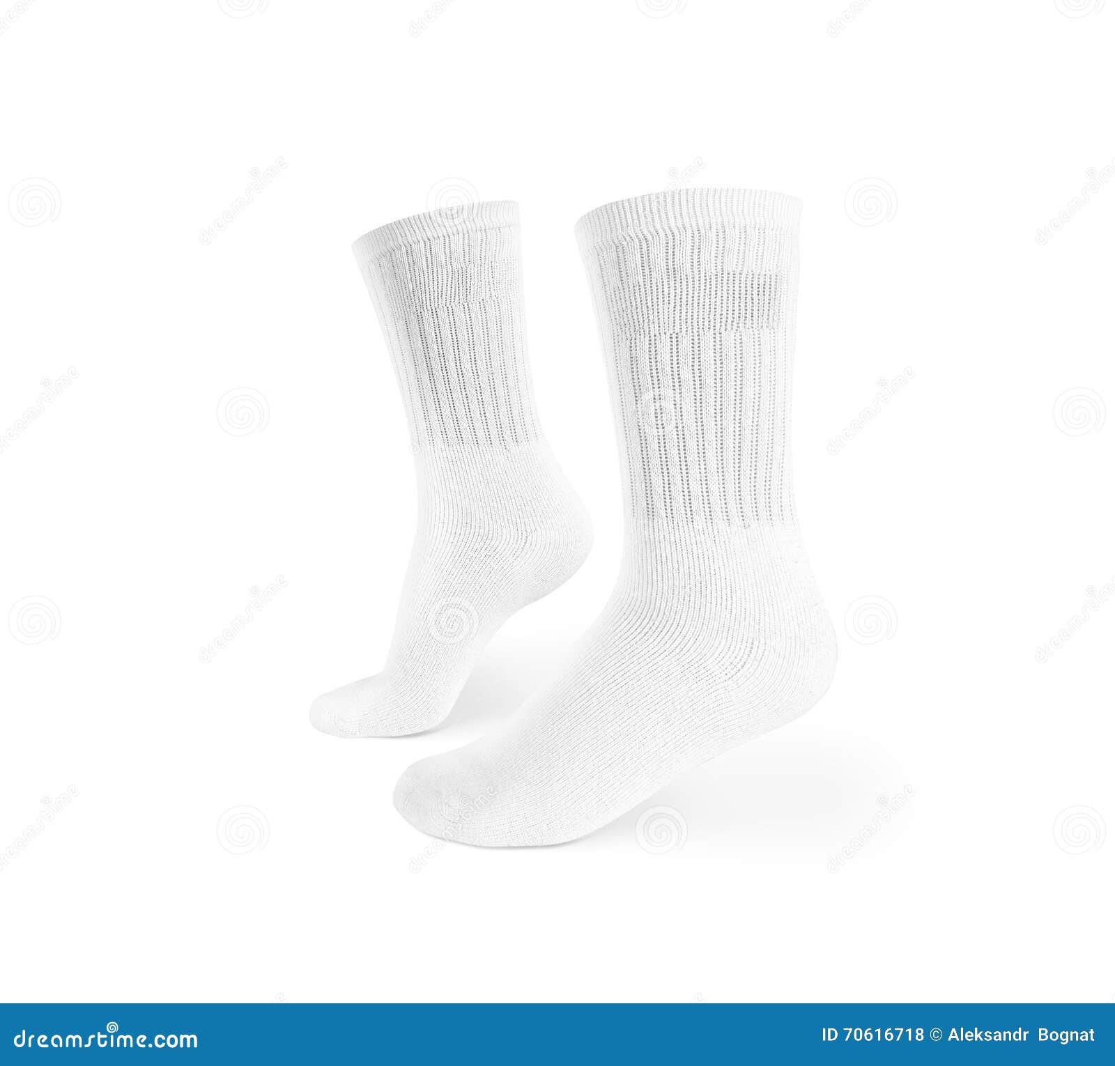 Download Blank White Socks Design Mockup Isolated Clipping Path Stock Photo Image Of Crew Apparel 70616718