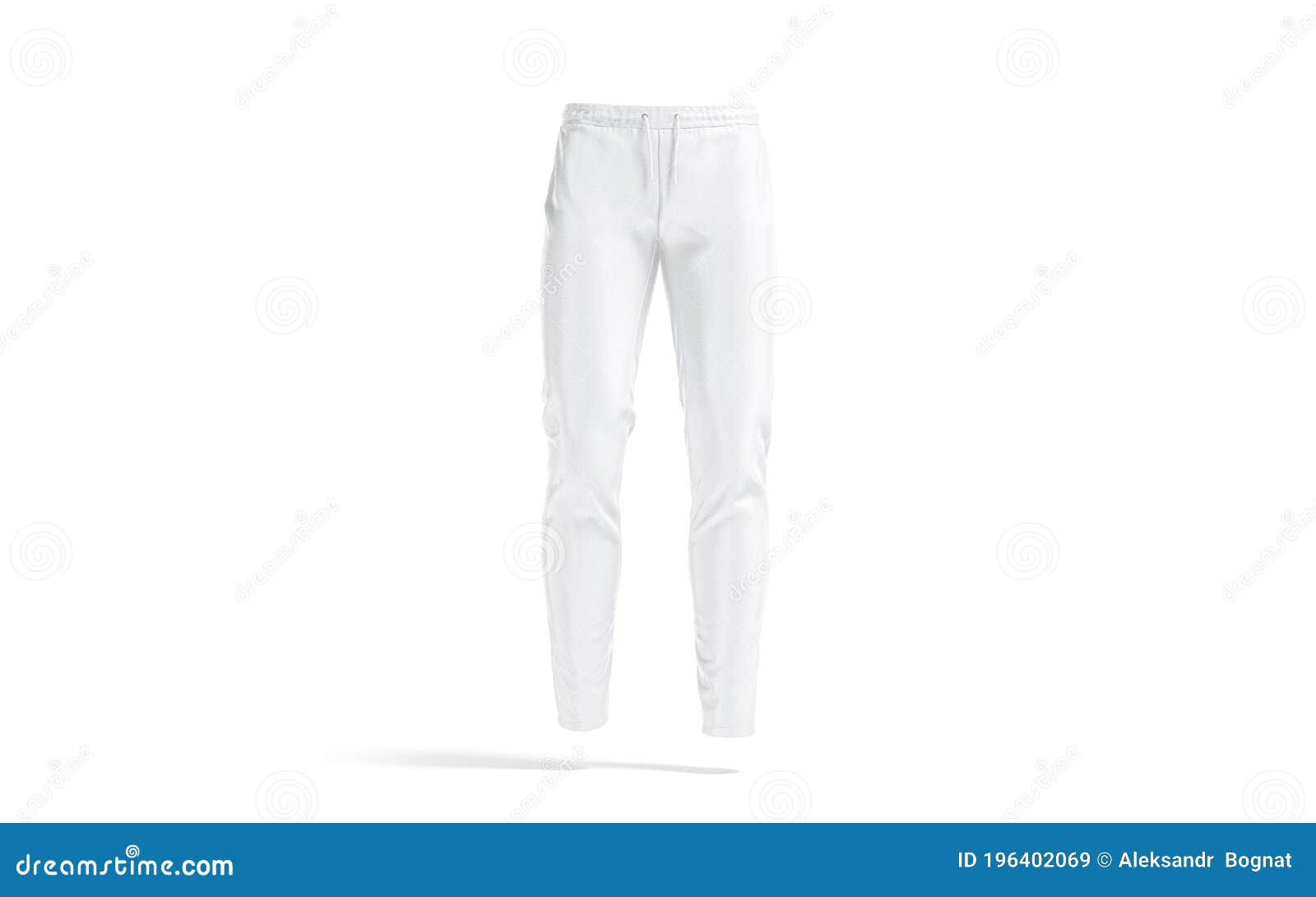 Download Blank White Sport Pants Mockup, Front View Stock ...