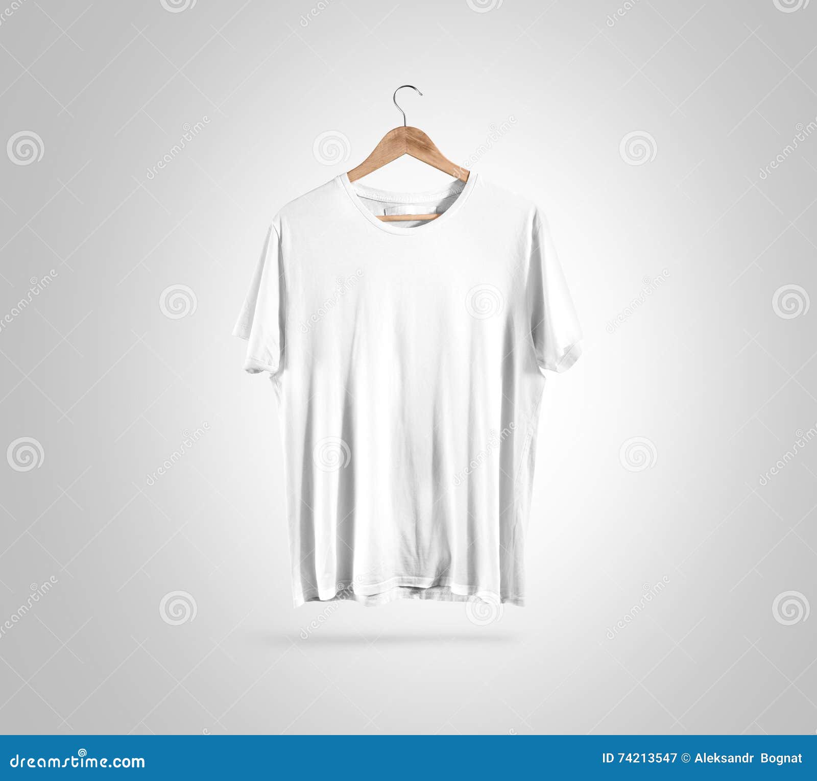 Download Blank White T-shirt On Hanger, Design Mockup, Clipping ...