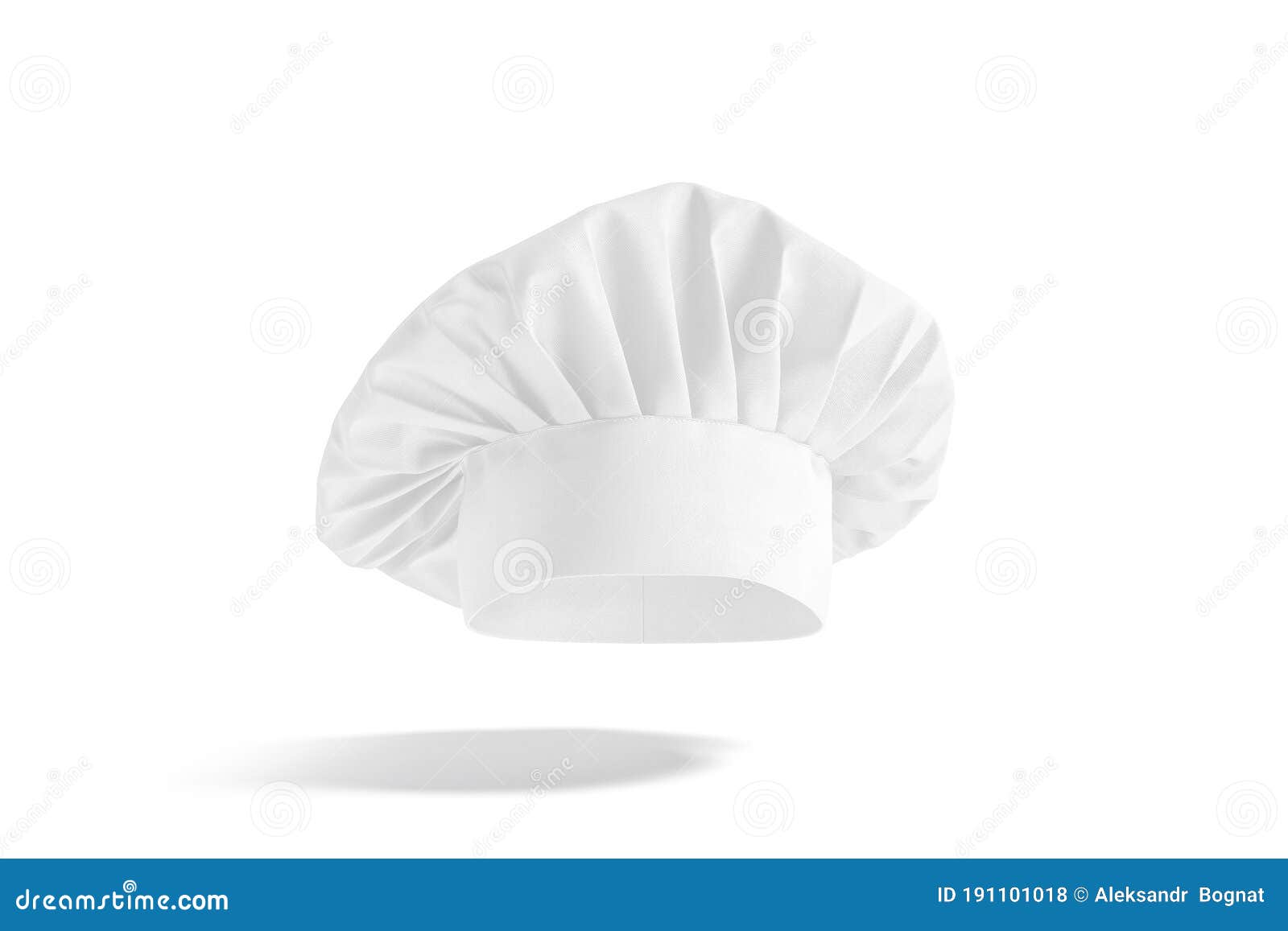 Download Blank White Toque Chef Hat Mockup, No Gravity Stock ...