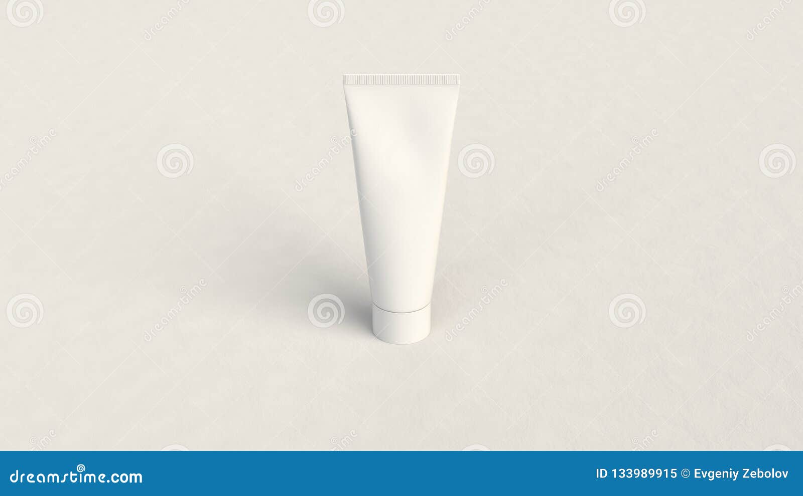 Download Blank White Tube Of Toothpaste, Cream Or Gel Stock Illustration - Illustration of tooth, health ...