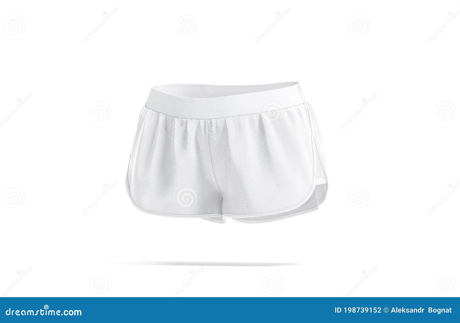 Download Blank White Women Shorts Mock Up, Side View Stock ...