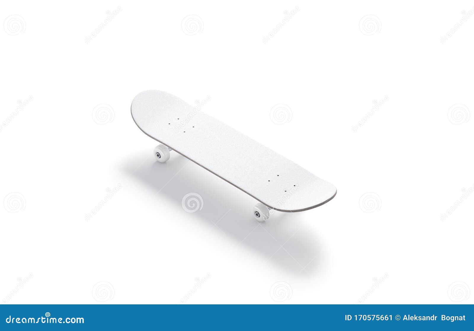 Download Blank White Wood Skateboard Mock Up, Side View Stock ...