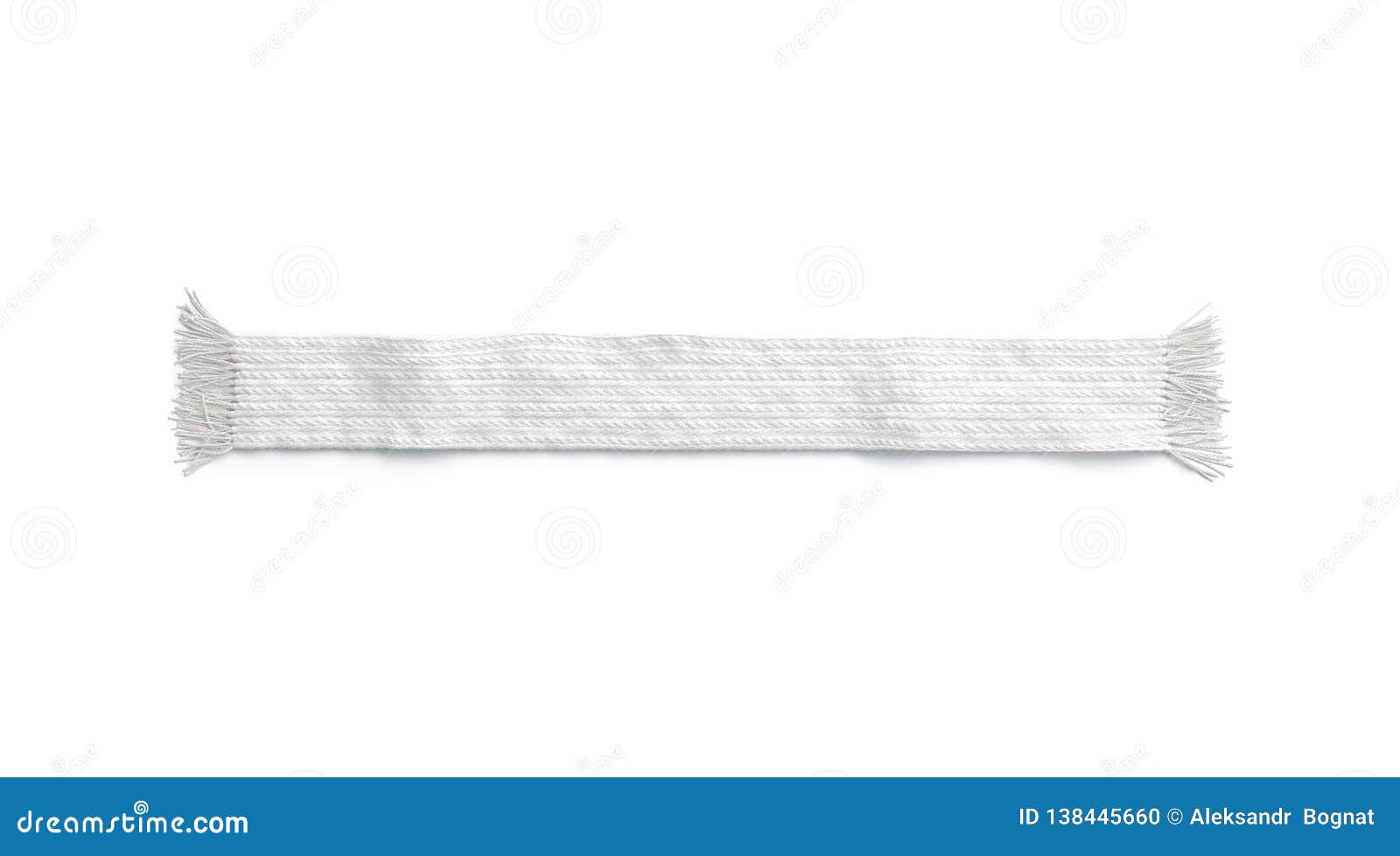 Download Blank White Wool Knitted Scarf Mockup Isolated Stock Illustration Illustration Of Kerchief Knitted 138445660