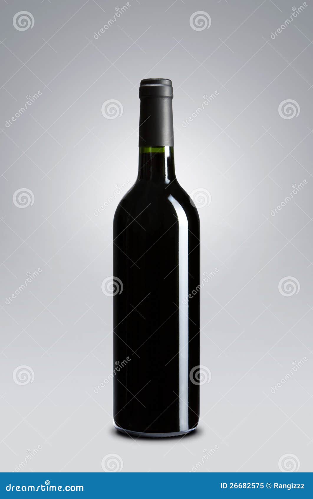 Blank Wine Bottle Royalty Free Stock Photo Image 26682575
