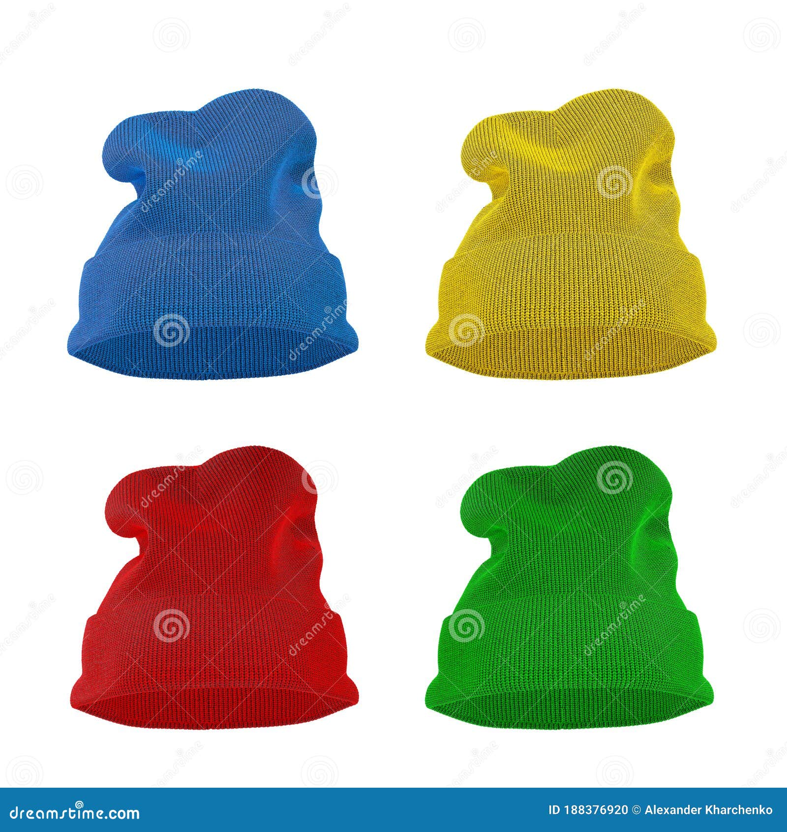 Download Get Turn Up Beanie Hat Mockup Top View Background ...