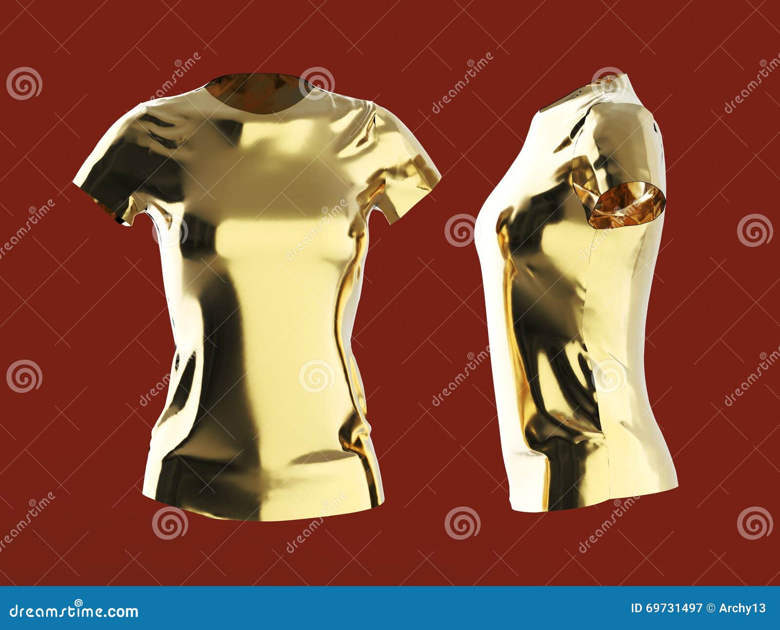 Download Blank Women T-shirt Template Isolated 3d Render.Promo ...