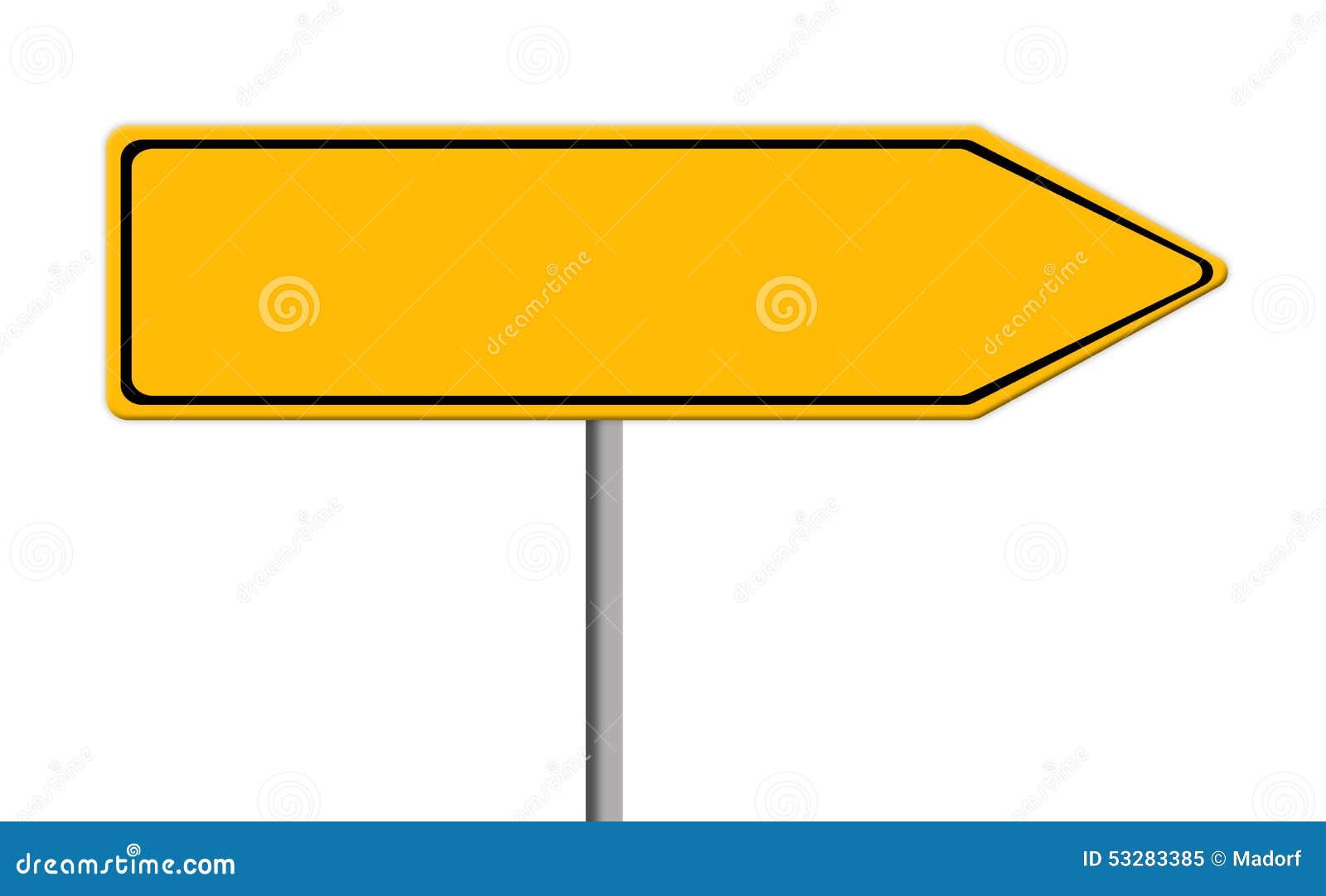 blank road sign templates