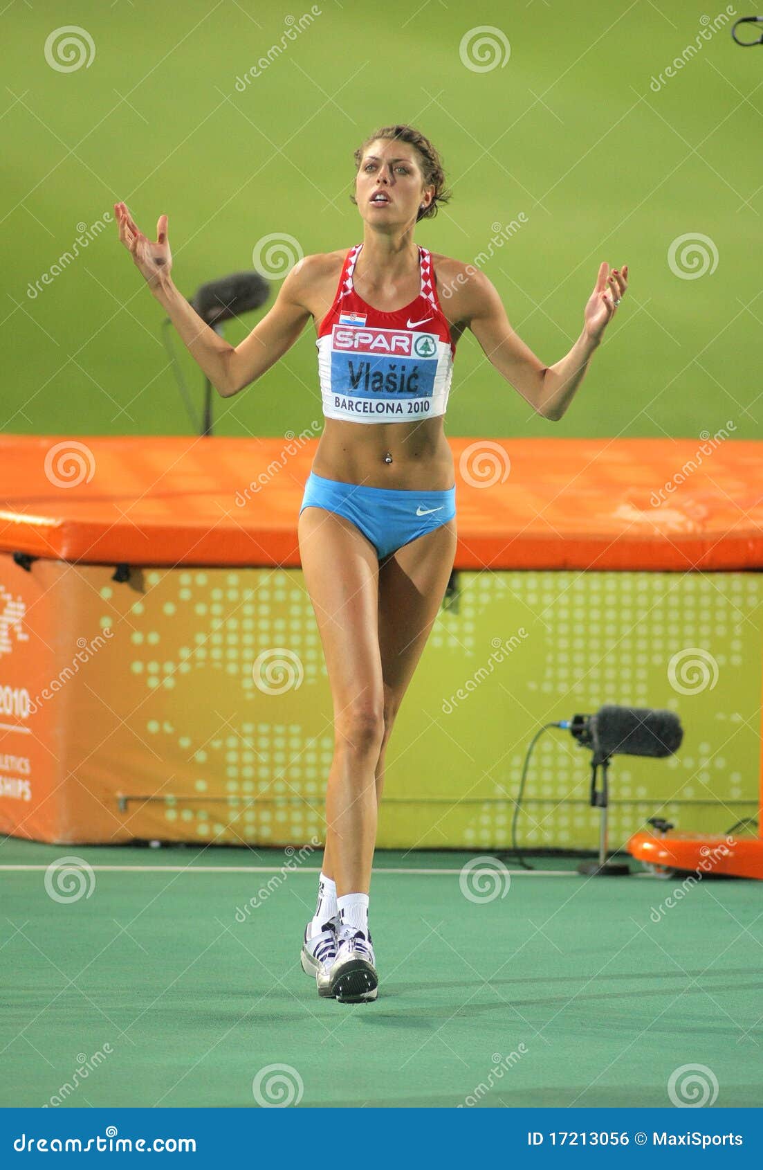 Blanka Vlasic of Croatia editorial photo. Image of final 17213056