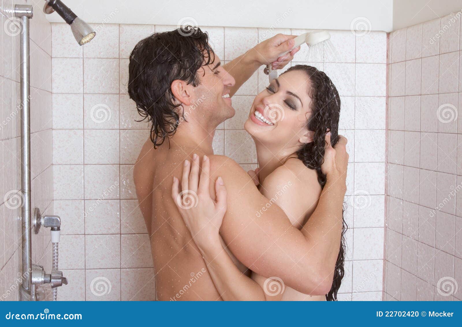 Nackte männer dusche