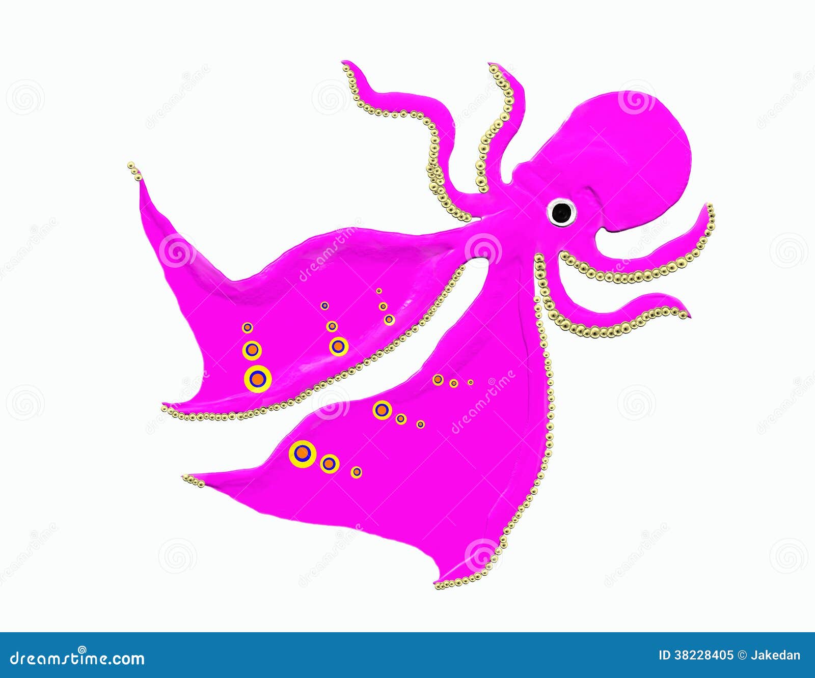 Blanket octopus stock illustration. Illustration of wild 38228405