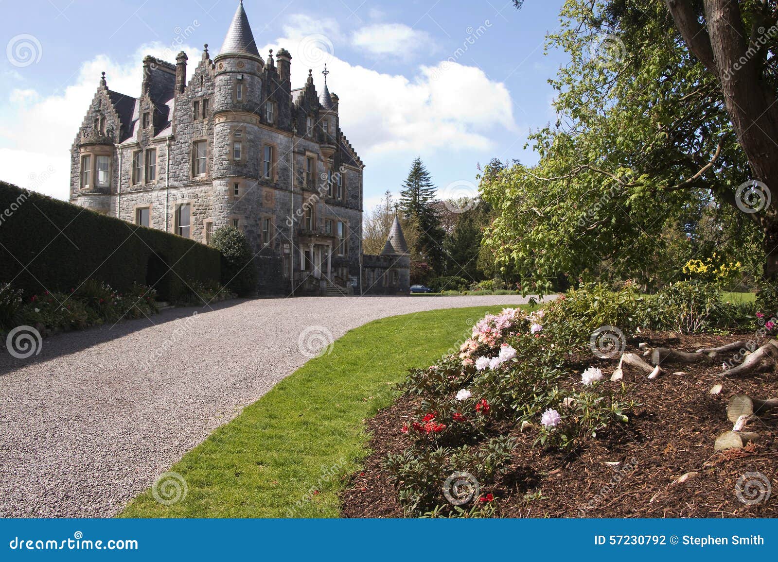 Blarney House at Blarney Castle and Grounds Stock Photo Image of