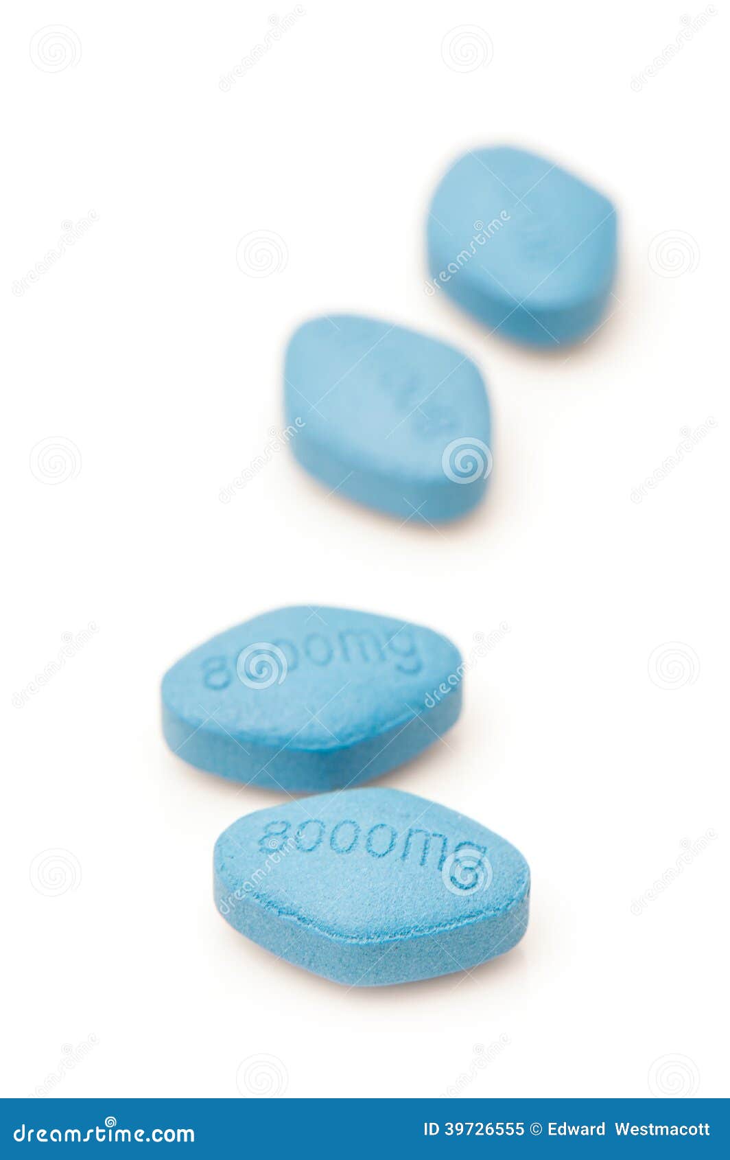 Blaue Tabletten