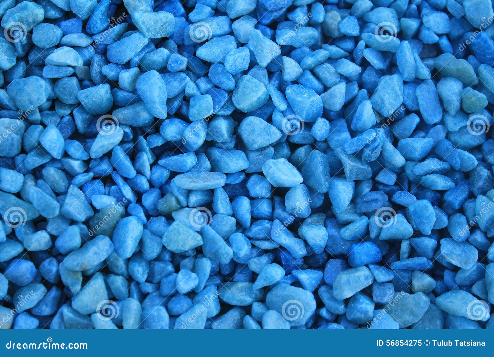 Blaue Steine stockbild. Bild von dekoration, blau, viele