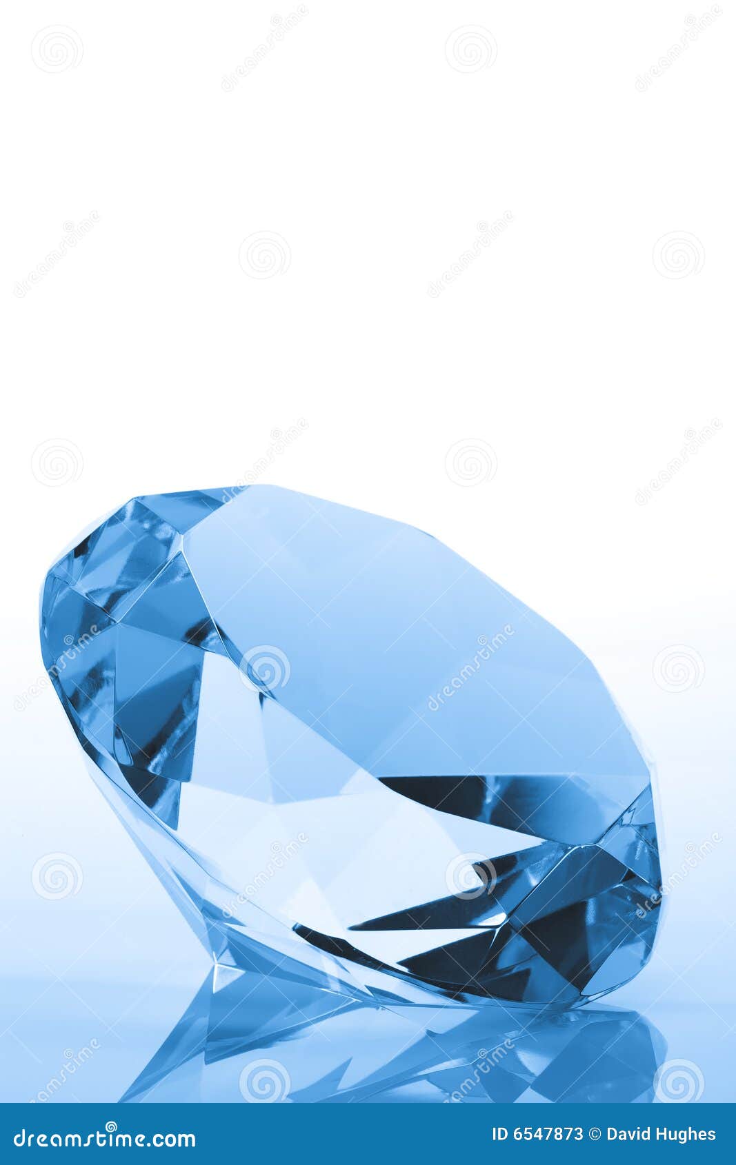 Blauer Diamant Stockbild. Bild Von Karat, Mode, Schnitt - 6547873