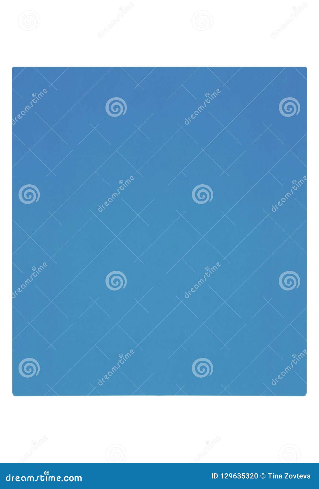Blaues Blatt Papier Stockfoto Bild Von Dunkel Vorsatz