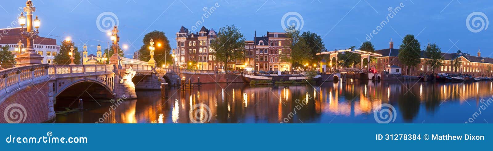 blauwbrug, amsterdam