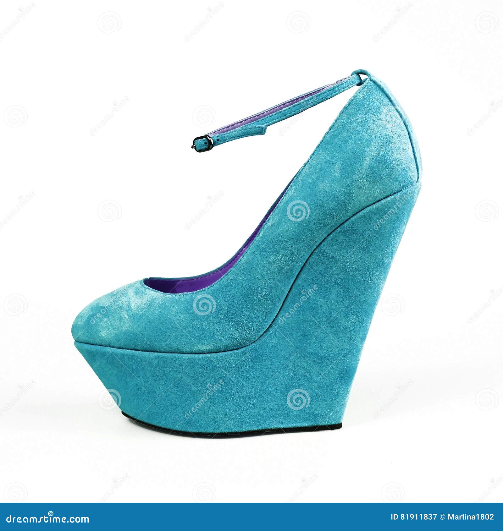 Blauwe Schoenen Op Witte Achtergrond Stock Afbeelding - Image of voet ...