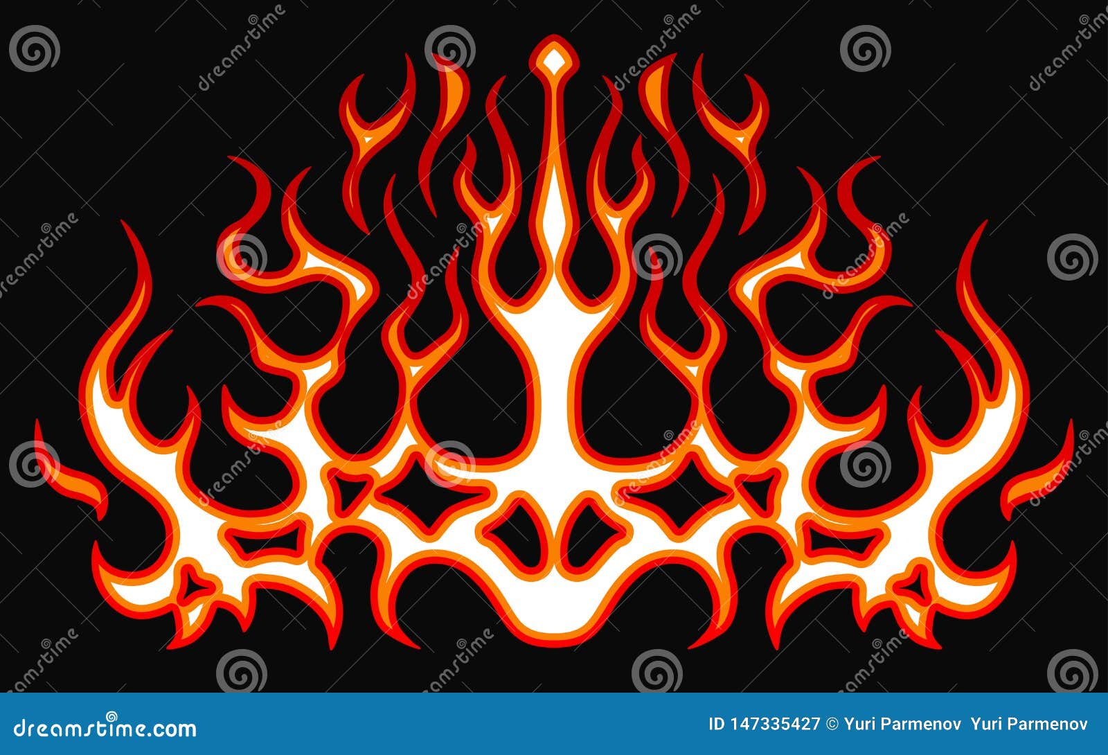 Blazing Fire Decals For The Hood Of The Car Hot Rod Racing Flames - flamecar decal roblox