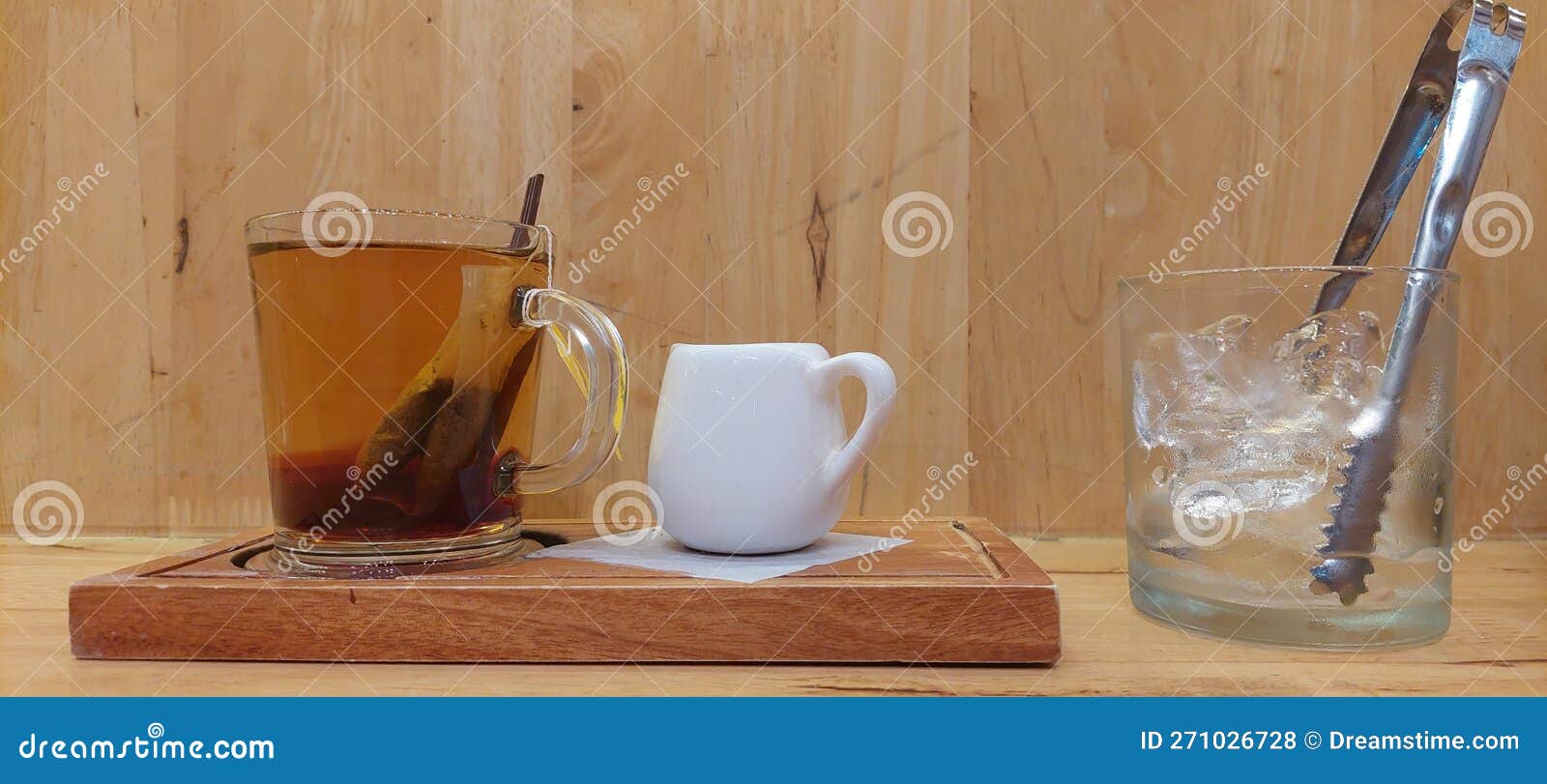 A Blend of Hot Tea and Iced Water Stock Photo Image of floor, room