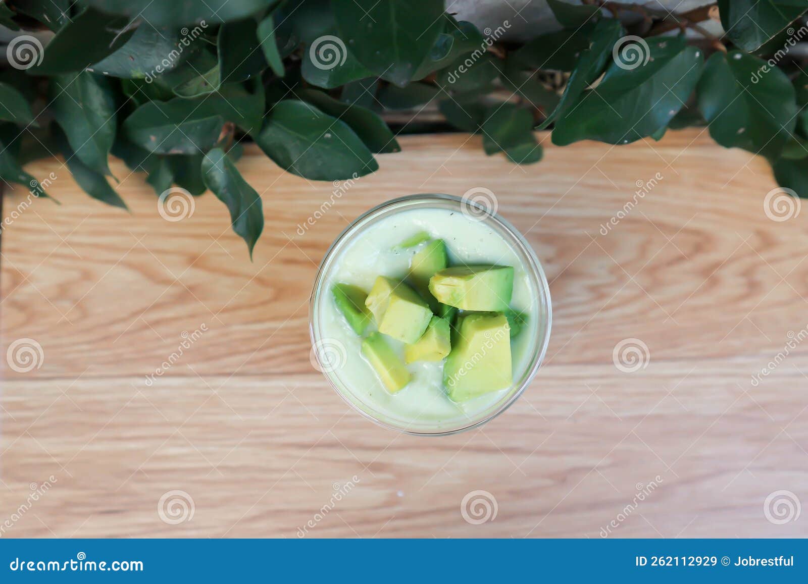 Blended Avocado , Avocado Smoothie or Avocado Yogurt or Avocado Milk