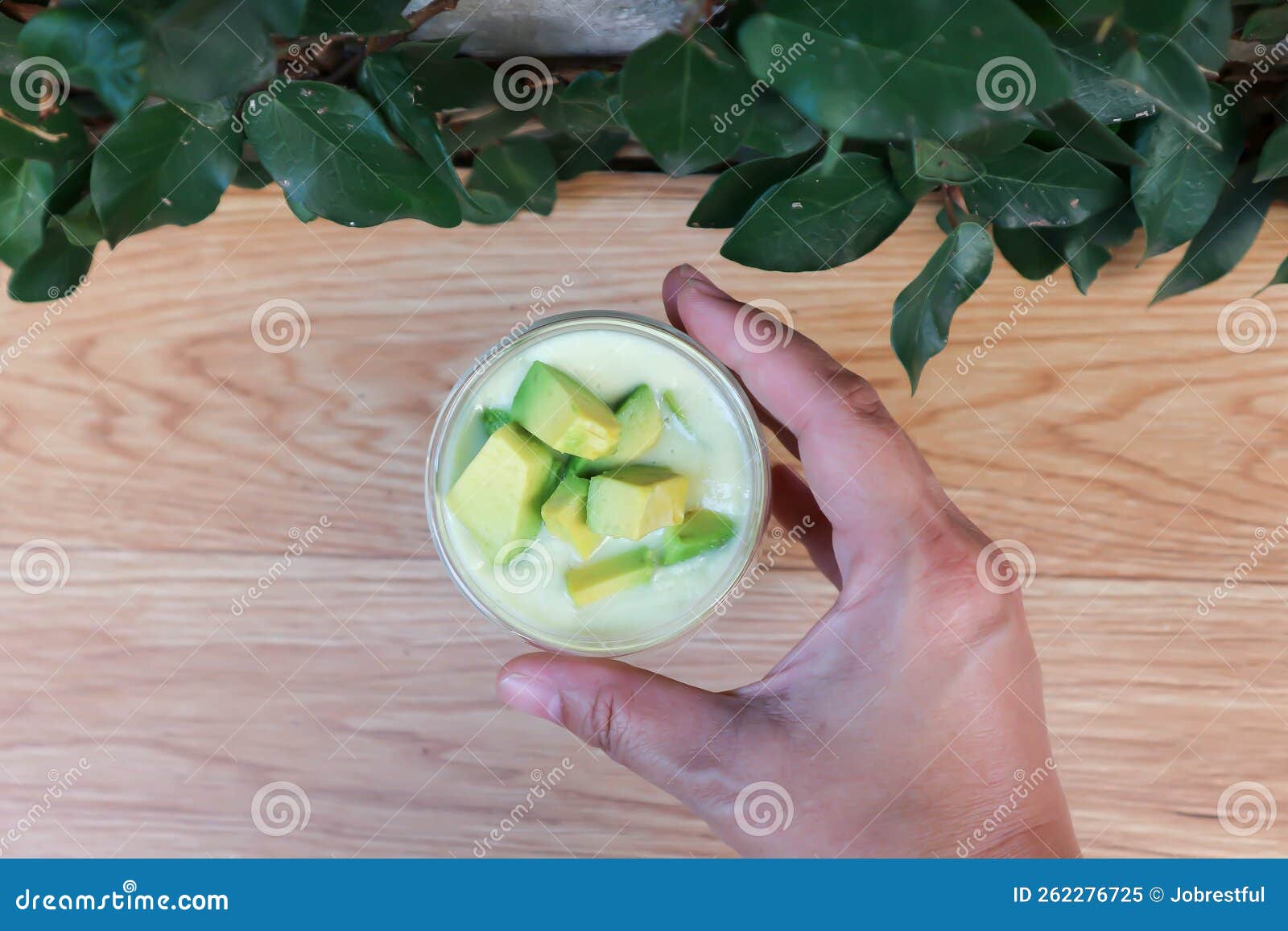 Blended Avocado , Avocado Smoothie or Avocado Yogurt or Avocado Milk
