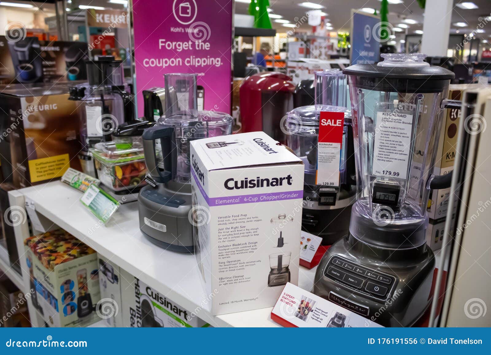 Blender and food processor editorial photo. Image of appliance