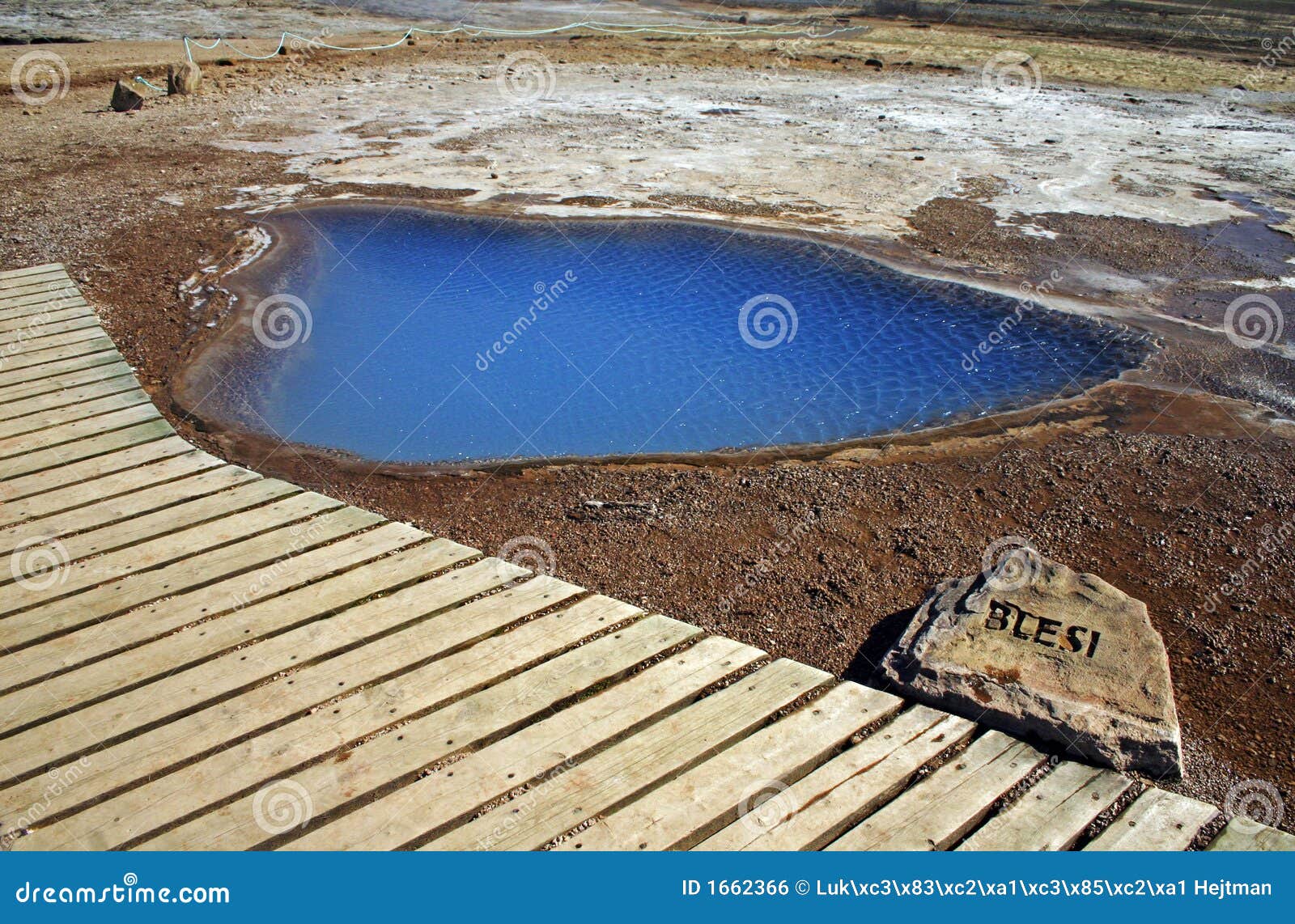 Blesi stock photo. Image of steam, northern, iceland, water - 1662366