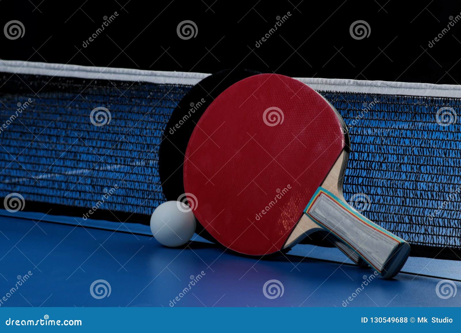 Bleu De Palette De Ping-pong De Ping-pong Accessoires Pour La