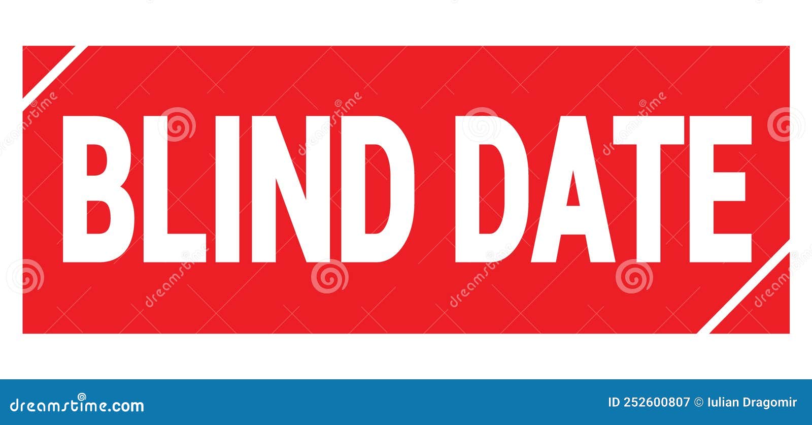 BLIND DATE Text Written on Red Stamp Sign Stock Illustration Illustration of stamp, blind