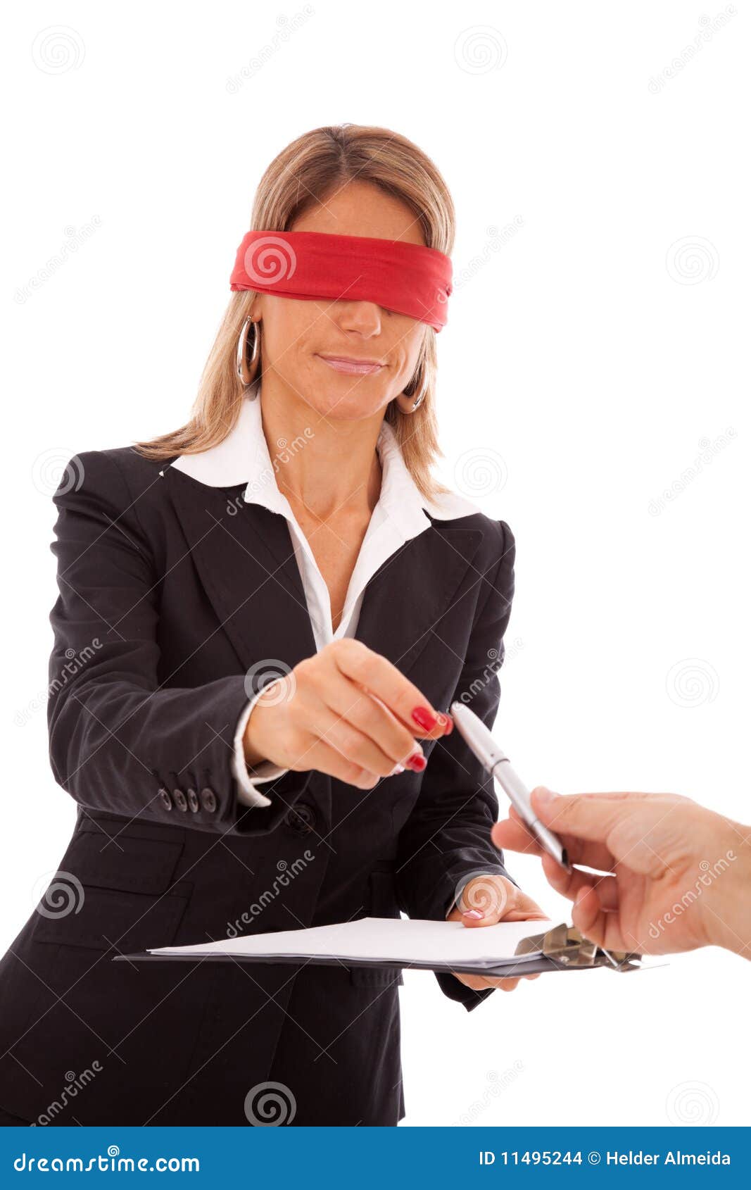 Blind signature stock photo. Image of concept, folded 11495244