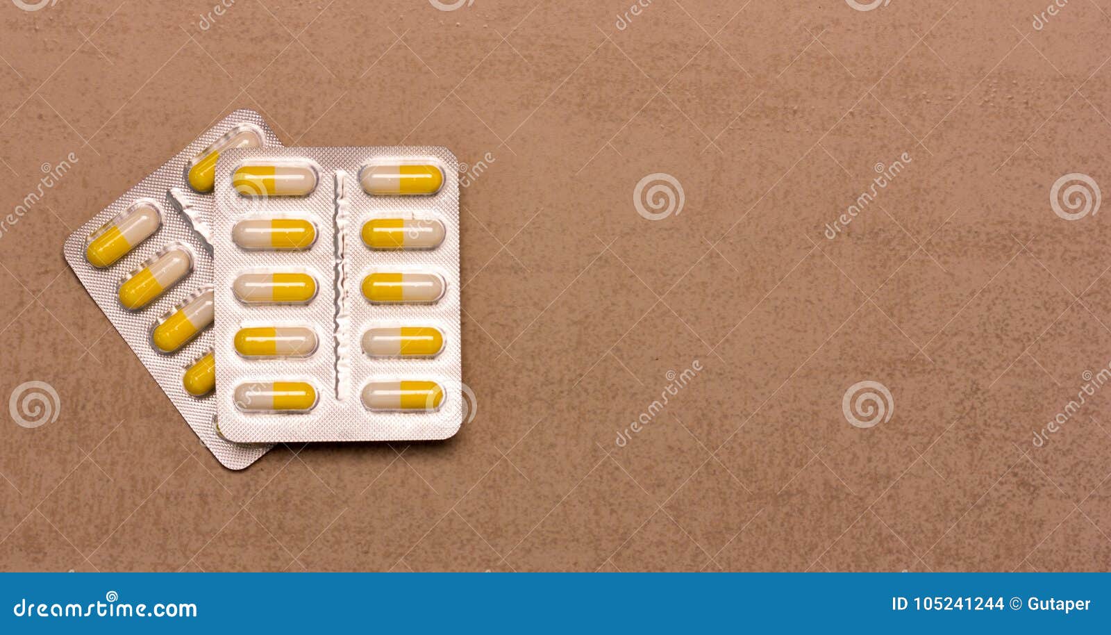 Blister with Antibiotics in Capsules Stock Photo Image of pharmacy