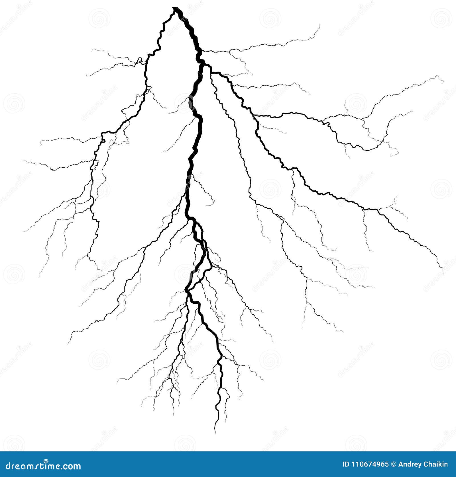 Blitz Vektor Abbildung Illustration Von Elemente Thunderstorm