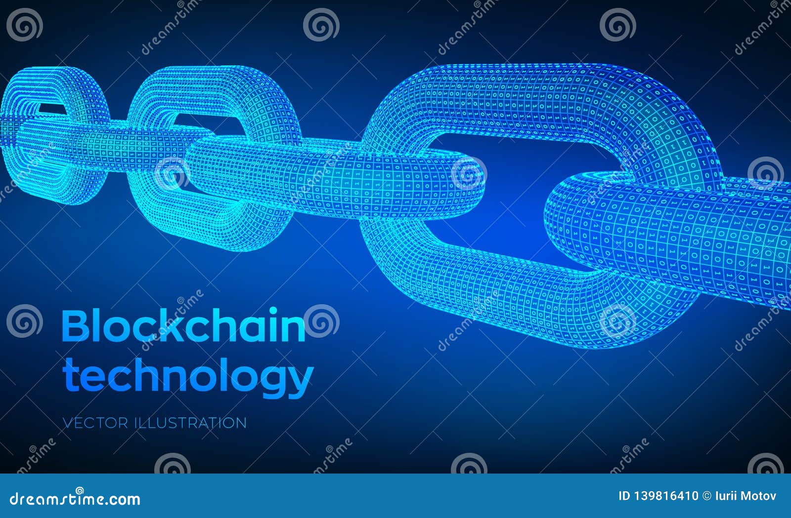 can a blockchain link