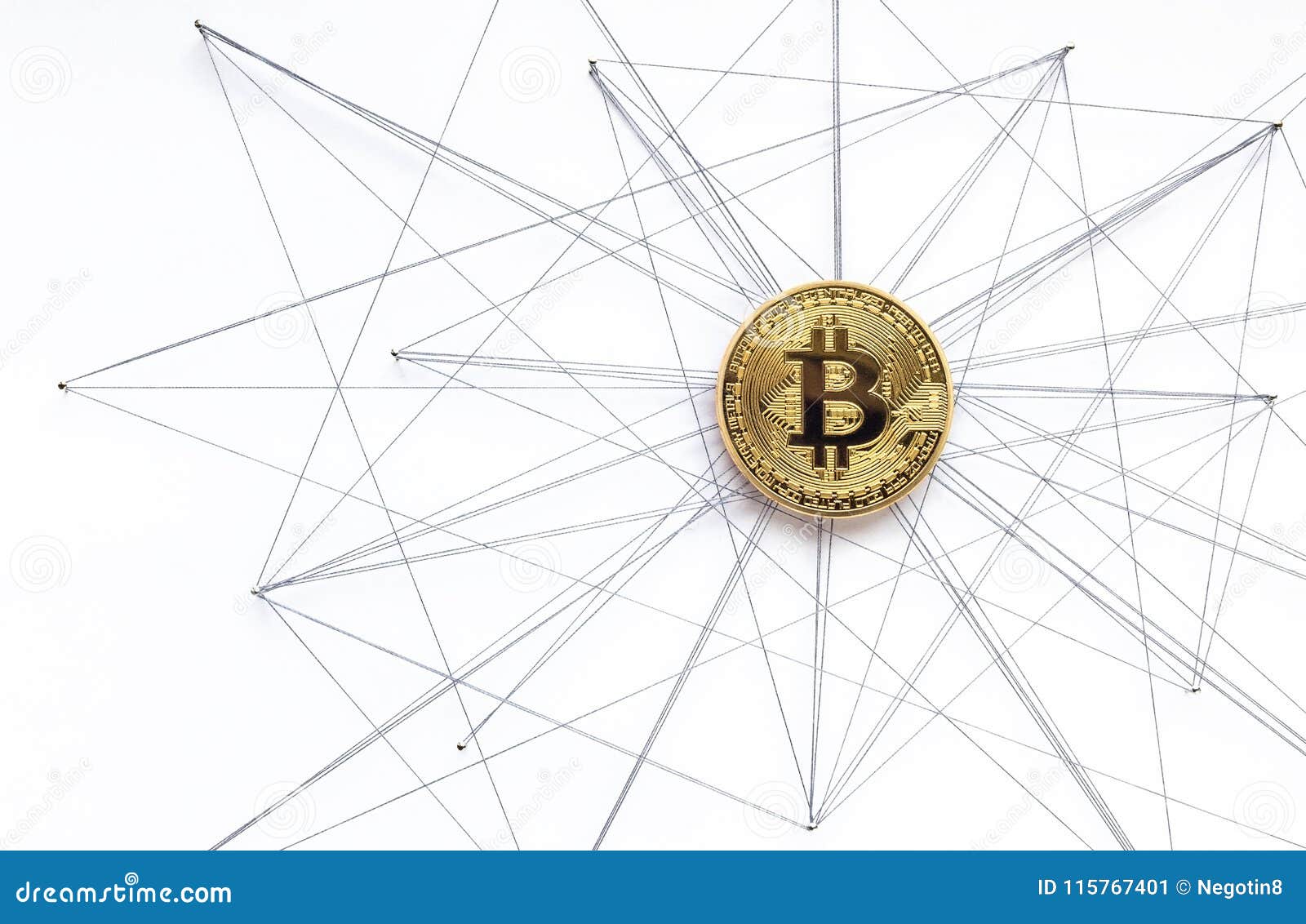 Block Chain Technology Visualization Stock Image - Image of bitcoin, icon:  115767401