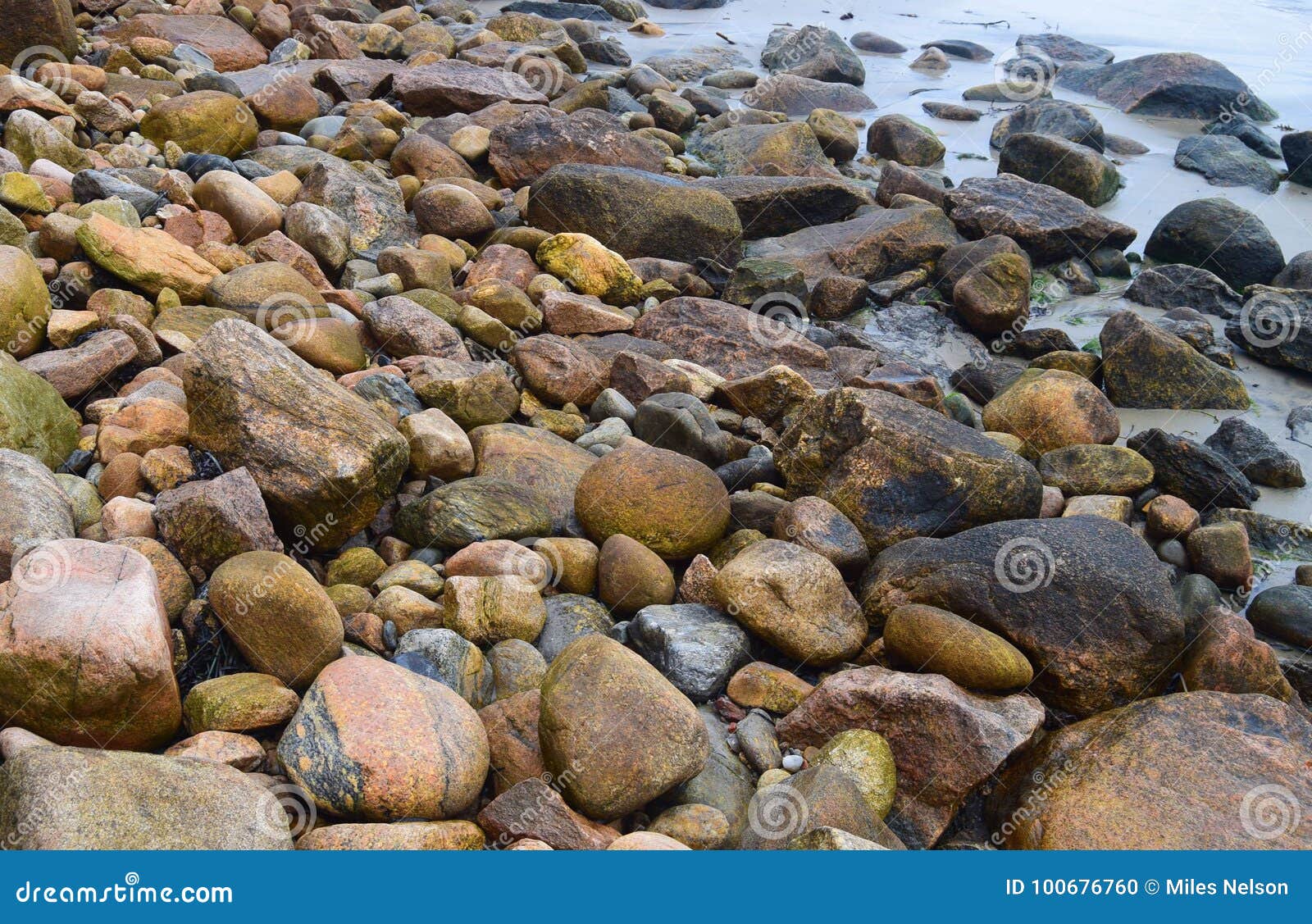 Block Island Rocks 20 stock photo. Image of moraine 100676760
