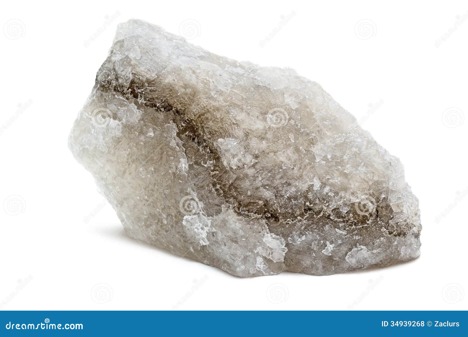 Block Of Rock Salt Stock Photo Image Of Rough Salt