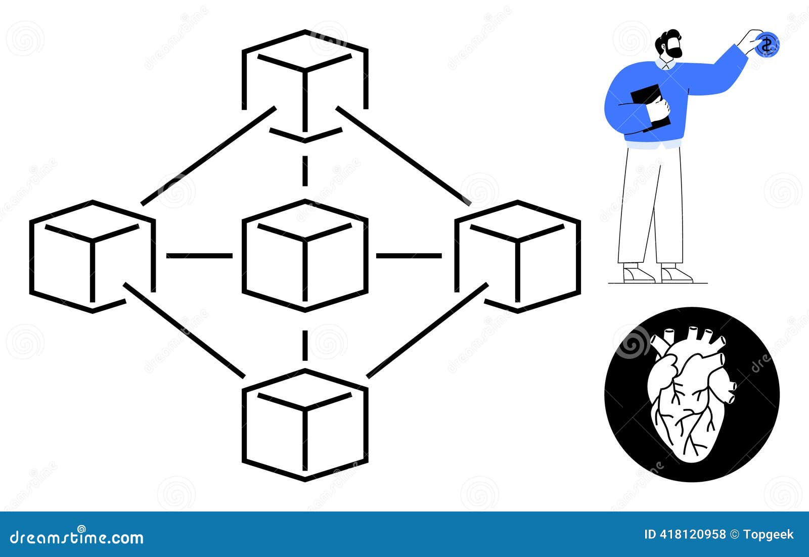 Man Holding Human Heart Stock Illustrations – 8,534 Man Holding Human Heart  Stock Illustrations, Vectors & Clipart - Dreamstime