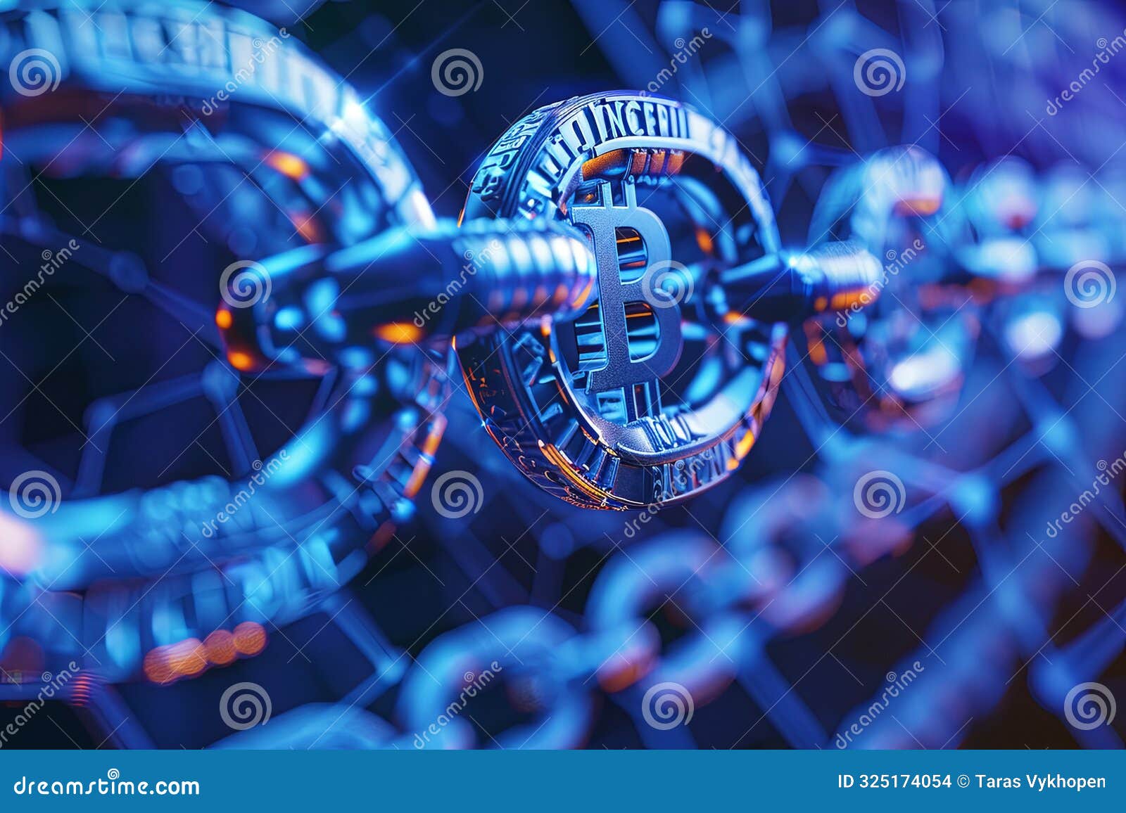 Blockchain Technology and Bitcoin As a Cryptocurrency Represent a Digital  Transaction Trend for the Future Stock Photo - Image of digital, wallet:  325174054